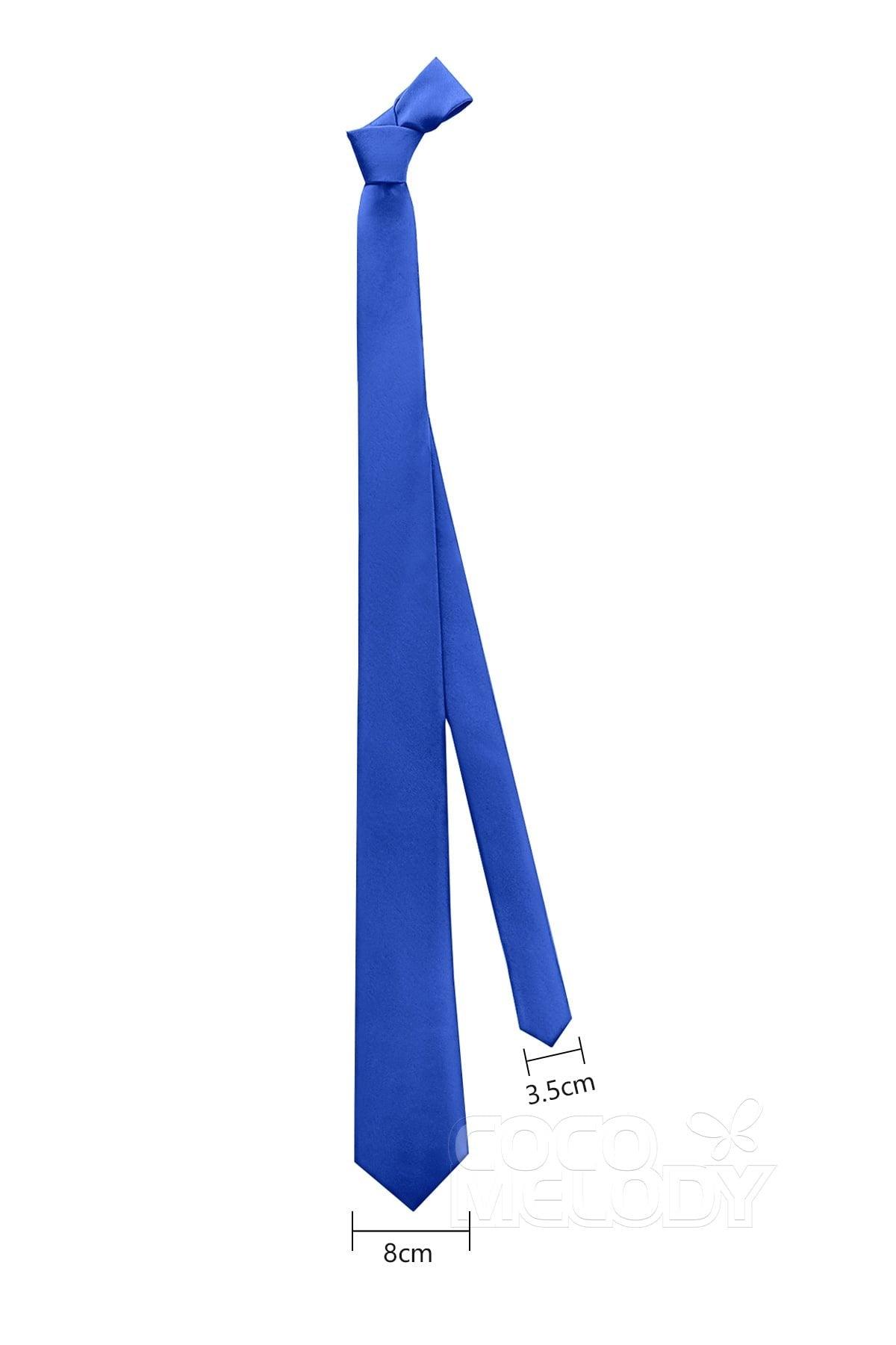 Men's Satin Necktie CZ180002 - COCOMELODY