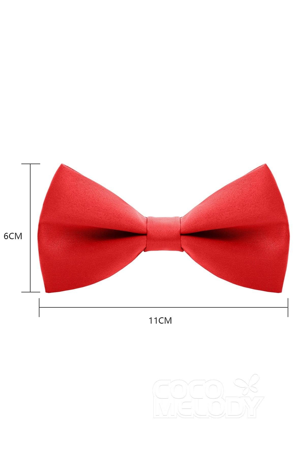 Men's Satin Bow Ties CZ180003 - COCOMELODY