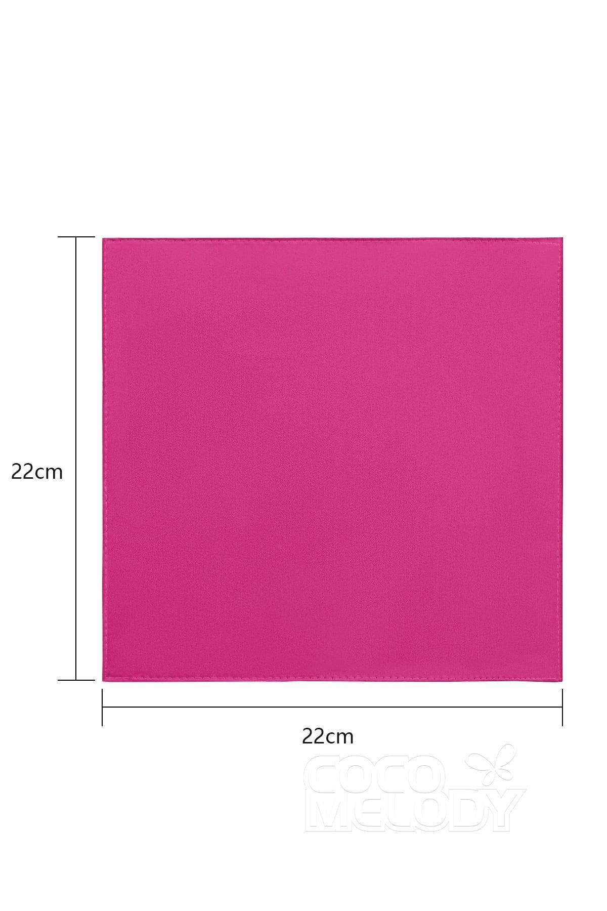 Men's Satin Pocket Square CZ180014 - COCOMELODY