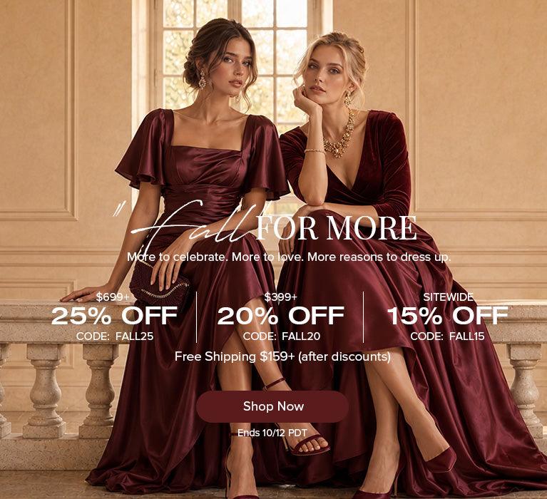 COCOMELODY カラードレス バーガンディ　9号 Cocomelody® | Wedding Dresses, Bridesmaid & Special Occasion