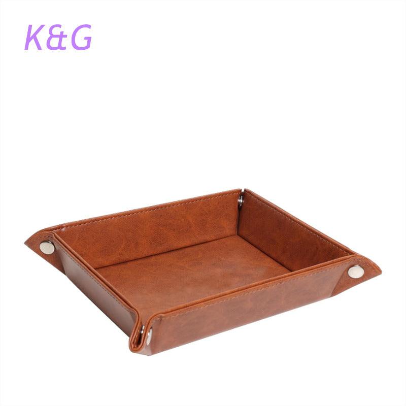 Key tray decorative home corner folding tray 765253368102 - COCOMELODY