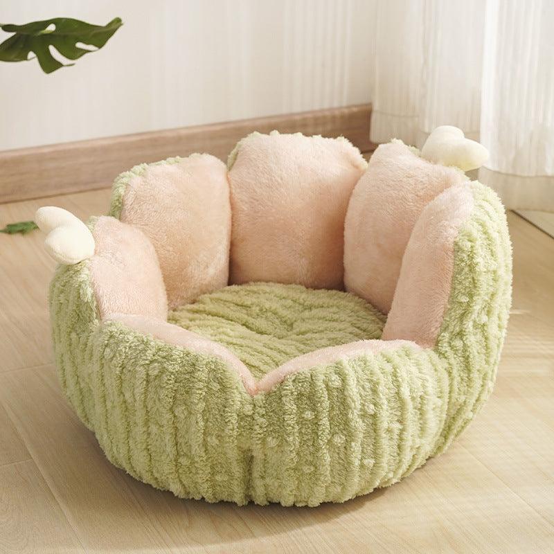 Warm semi-enclosed pet supplies for cats in winter 830570216568 - COCOMELODY
