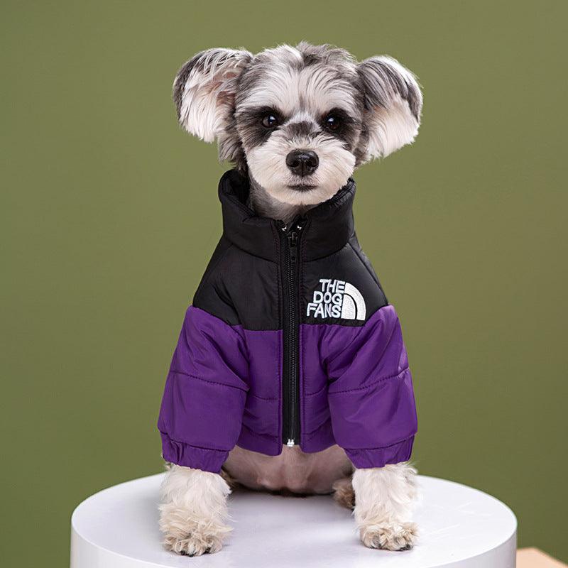 Large dog ski suit matching color down jacket pet supplies 830802101219 - COCOMELODY