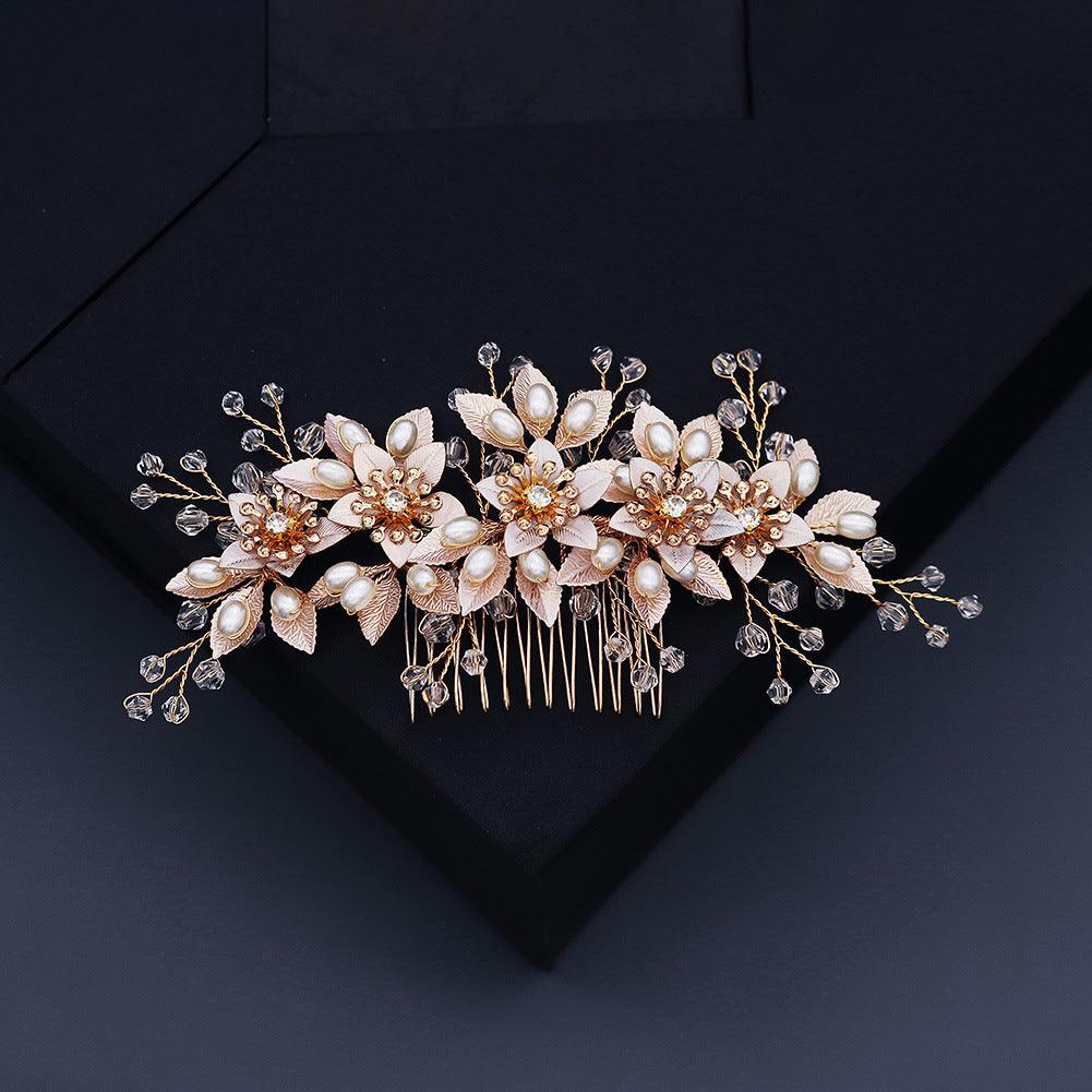 Bride Hair Comb Wedding Hair Accessories for Brides 628657991507 - COCOMELODY