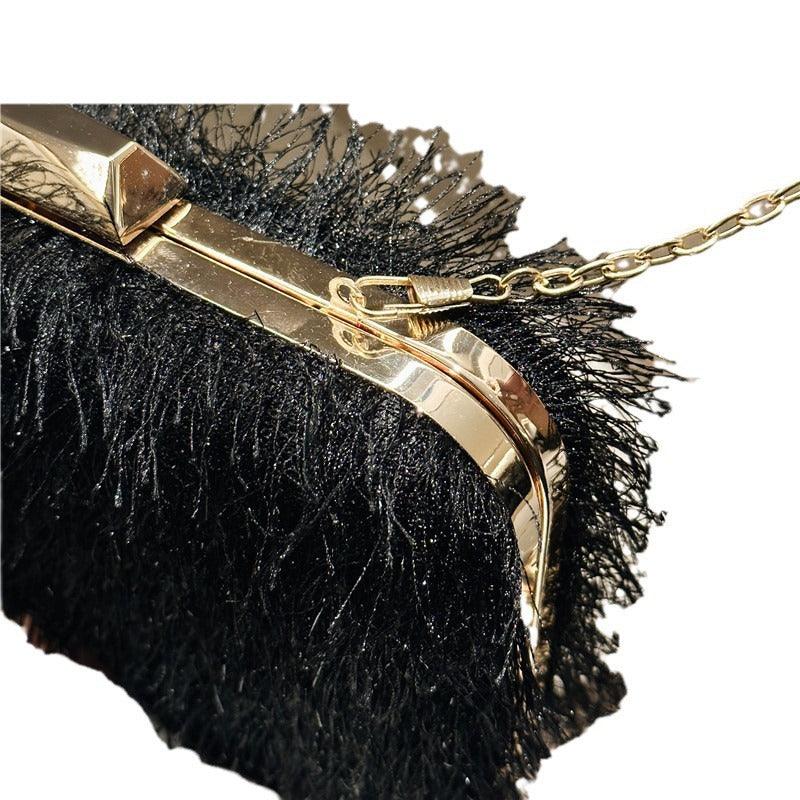One shoulder hand holding women's bag acrylic bag 738441364695 - COCOMELODY