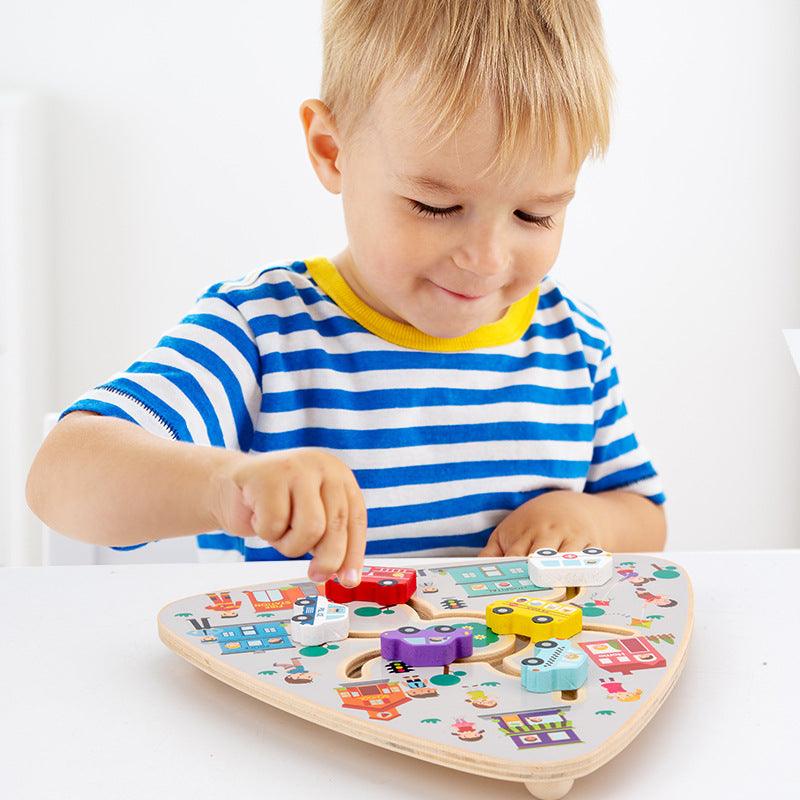 Early education walk maze puzzle parent-child interactive game toys 721629245898 - COCOMELODY