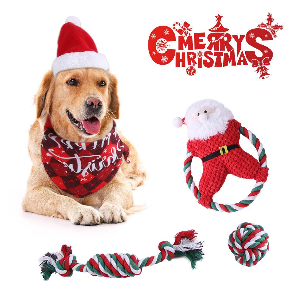 Molar cotton rope pet clothing pet toy set 659444397444 - COCOMELODY