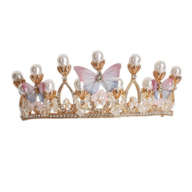 Wedding Hair Accessories for Kids, Flower Girl Hair Accessory, Princess Headpiece Flower Girl Headpiece Accessories for Birthday Party 641507041653 - COCOMELODY
