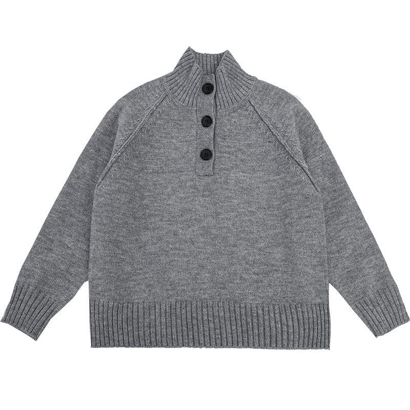 Half turtleneck sweater 844734099332 - COCOMELODY