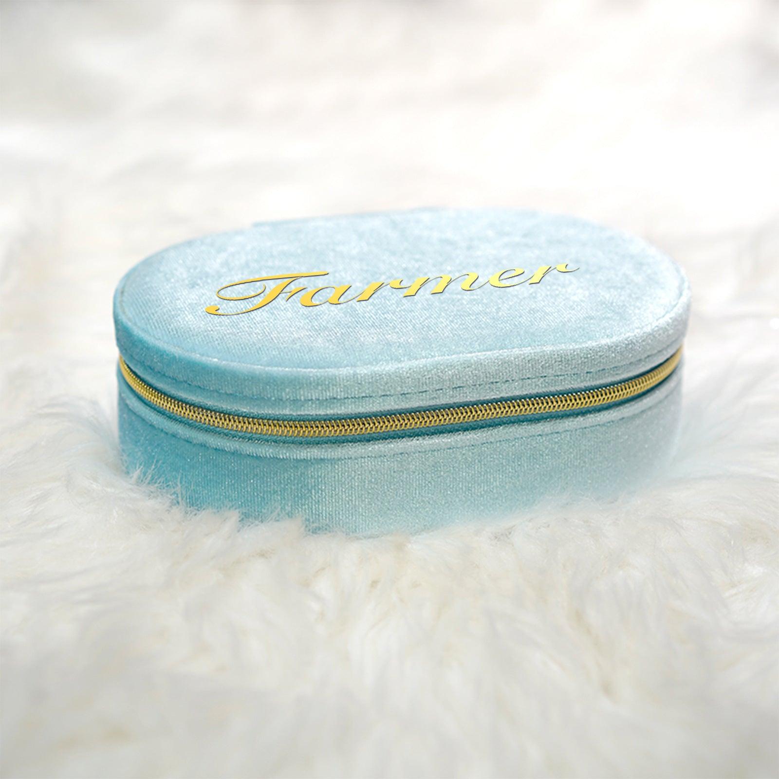 ersonalized bridesmaid gift Velvet jewelry box 807960484031 - COCOMELODY