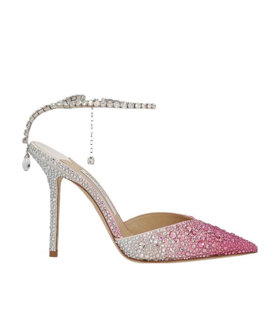 Glitter Ankle Strap Pointy Stiletto heel Sandals 772939443259 - COCOMELODY
