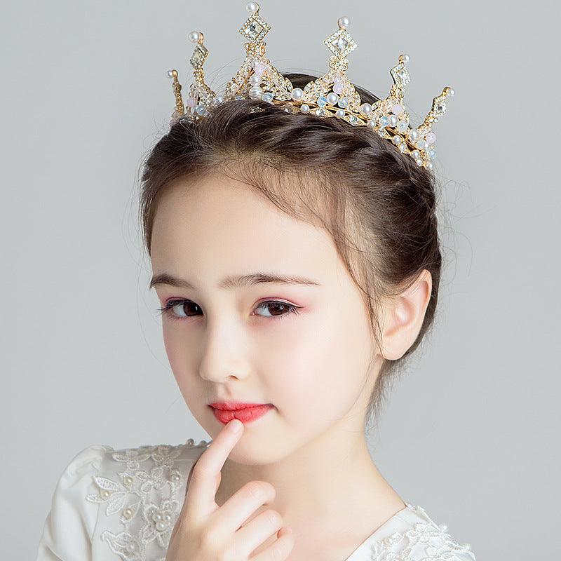 Wedding Hair Accessories for Kids, Flower Girl Hair Accessory, Princess Headpiece Flower Girl Headpiece Accessories for Birthday Party 638998917597 - COCOMELODY