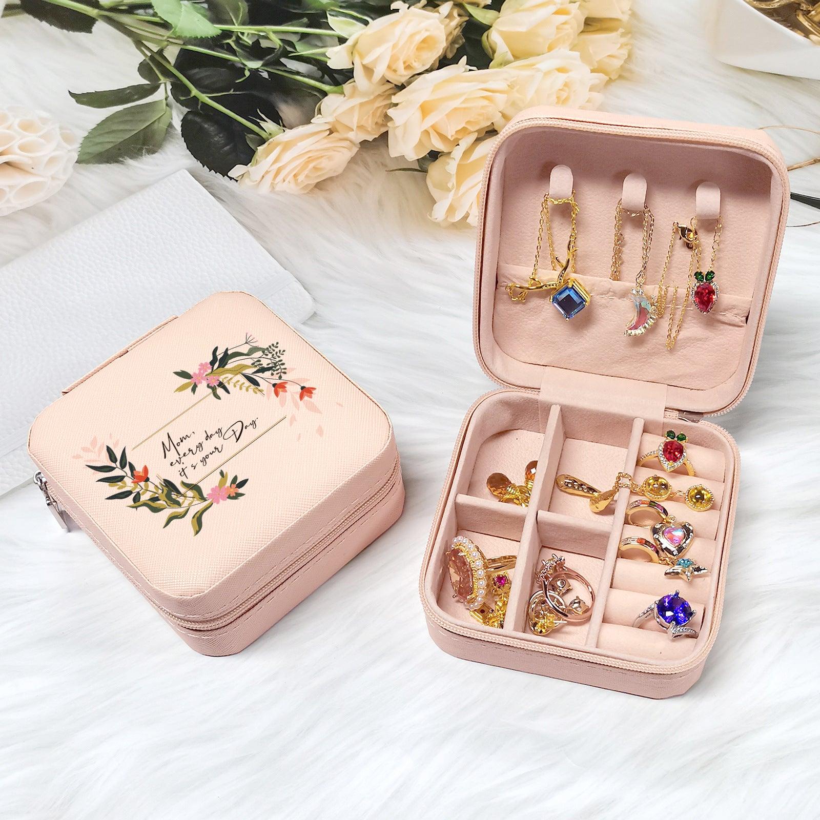 Mini jewelry box Earrings ring storage box 781158977047 - COCOMELODY