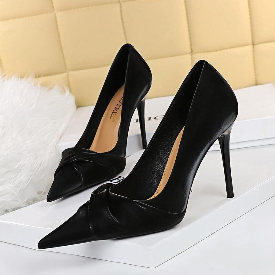 Elegant Pointy Heels 673905941057 - COCOMELODY