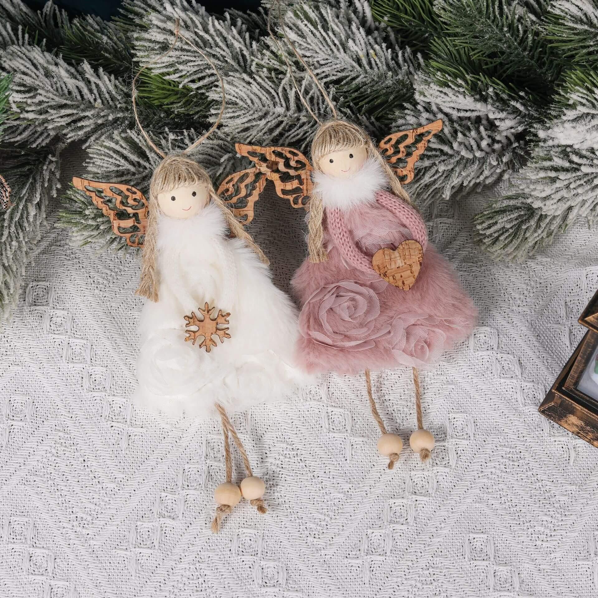 Christmas decoration Creative hanging angel girl 787127274072 - COCOMELODY