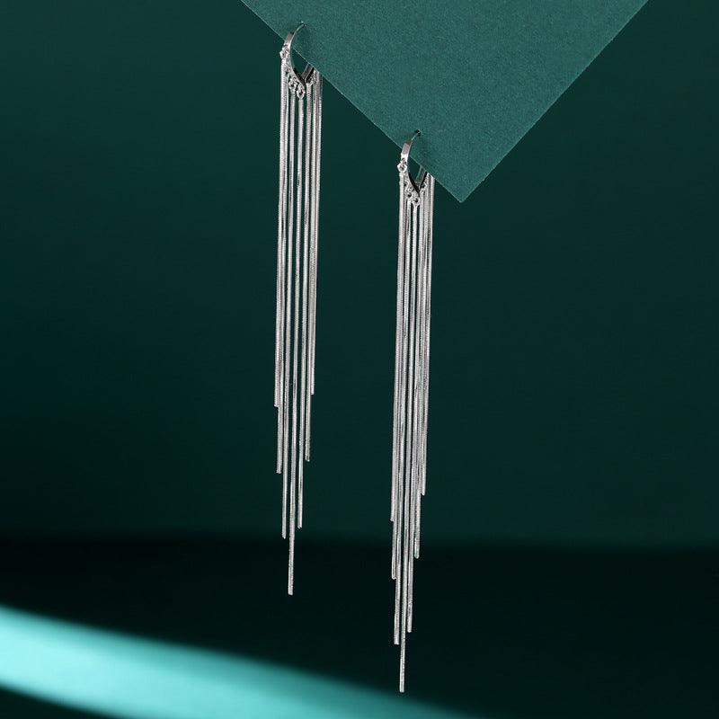 Long tassel earrings 718905541060