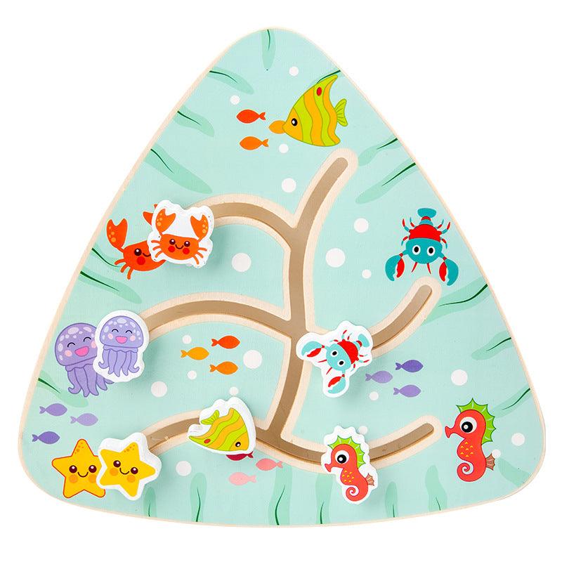 Early education walk maze puzzle parent-child interactive game toys 721629245898 - COCOMELODY