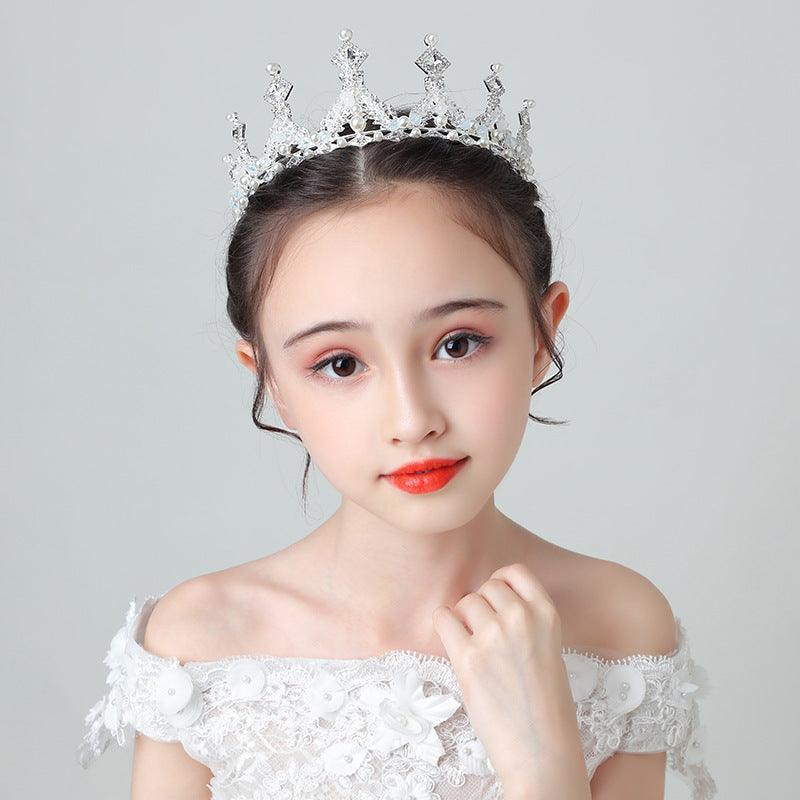 Wedding Hair Accessories for Kids, Flower Girl Hair Accessory, Princess Headpiece Flower Girl Headpiece Accessories for Birthday Party 638998917597 - COCOMELODY