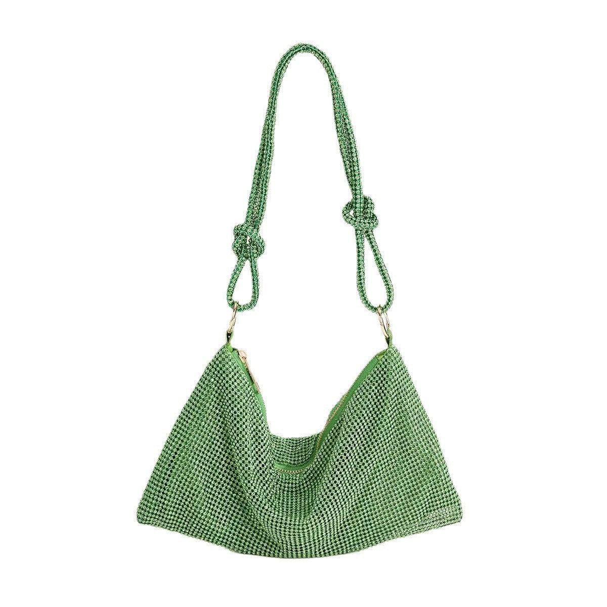 Diamond-set handbag Dinner bag Rhinestone handbag 699850474341 - COCOMELODY