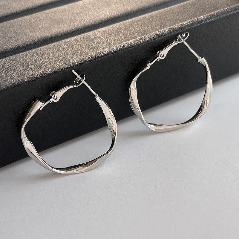 Mobius earrings Hoop earrings 810099306103 - COCOMELODY