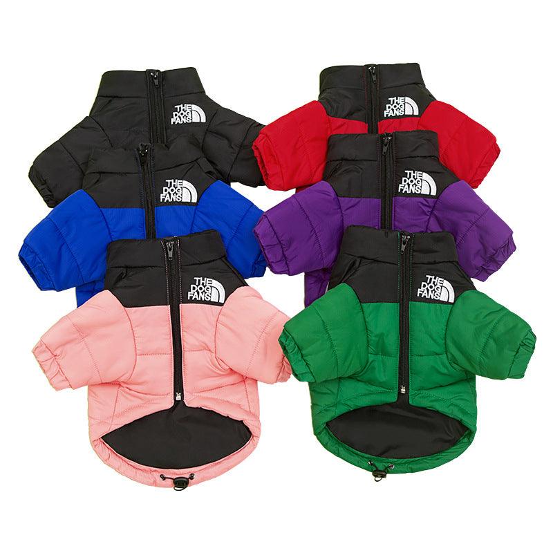Large dog ski suit matching color down jacket pet supplies 830802101219 - COCOMELODY