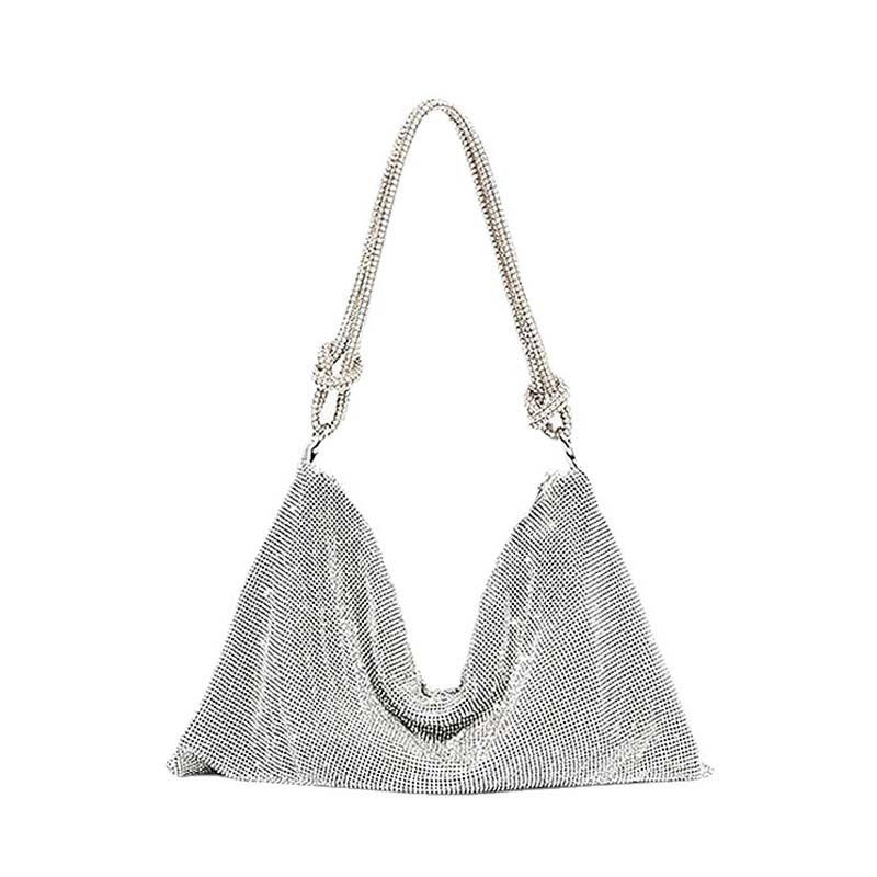 Diamond-set handbag Dinner bag Rhinestone handbag 699850474341 - COCOMELODY