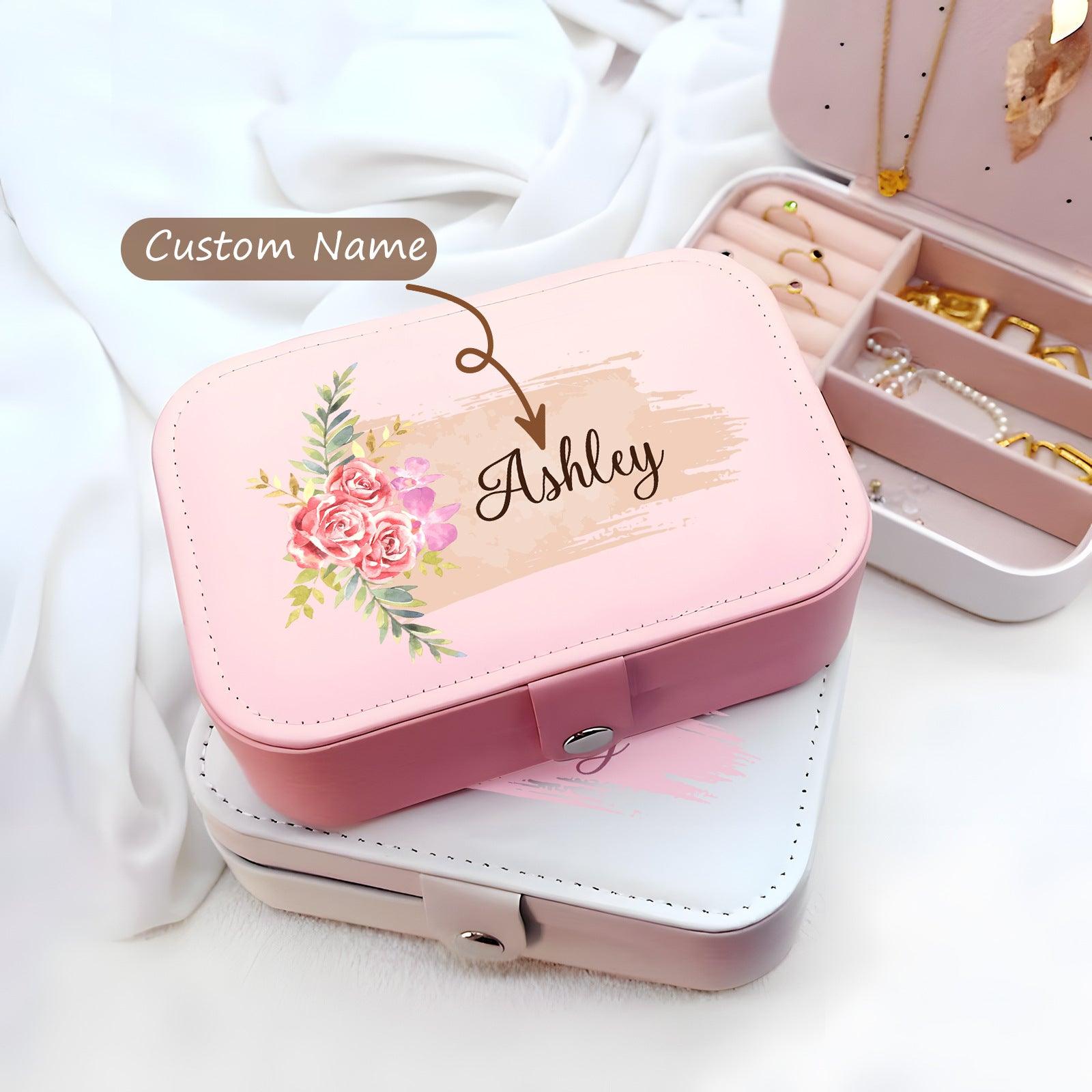 Jewelry storage box Earrings necklace rings Jewelry storage box 786436001698 - COCOMELODY