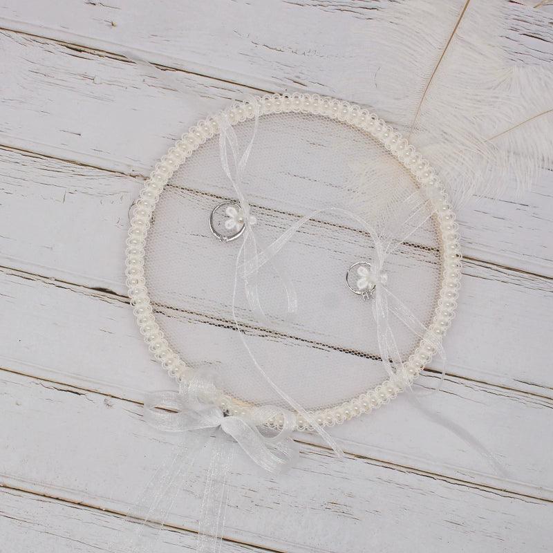 Wooden pearl ring holder 617445923079 - COCOMELODY