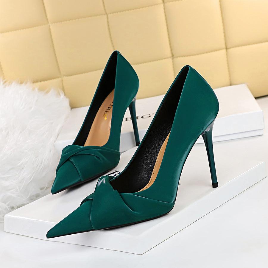 Elegant Pointy Heels 673905941057 - COCOMELODY