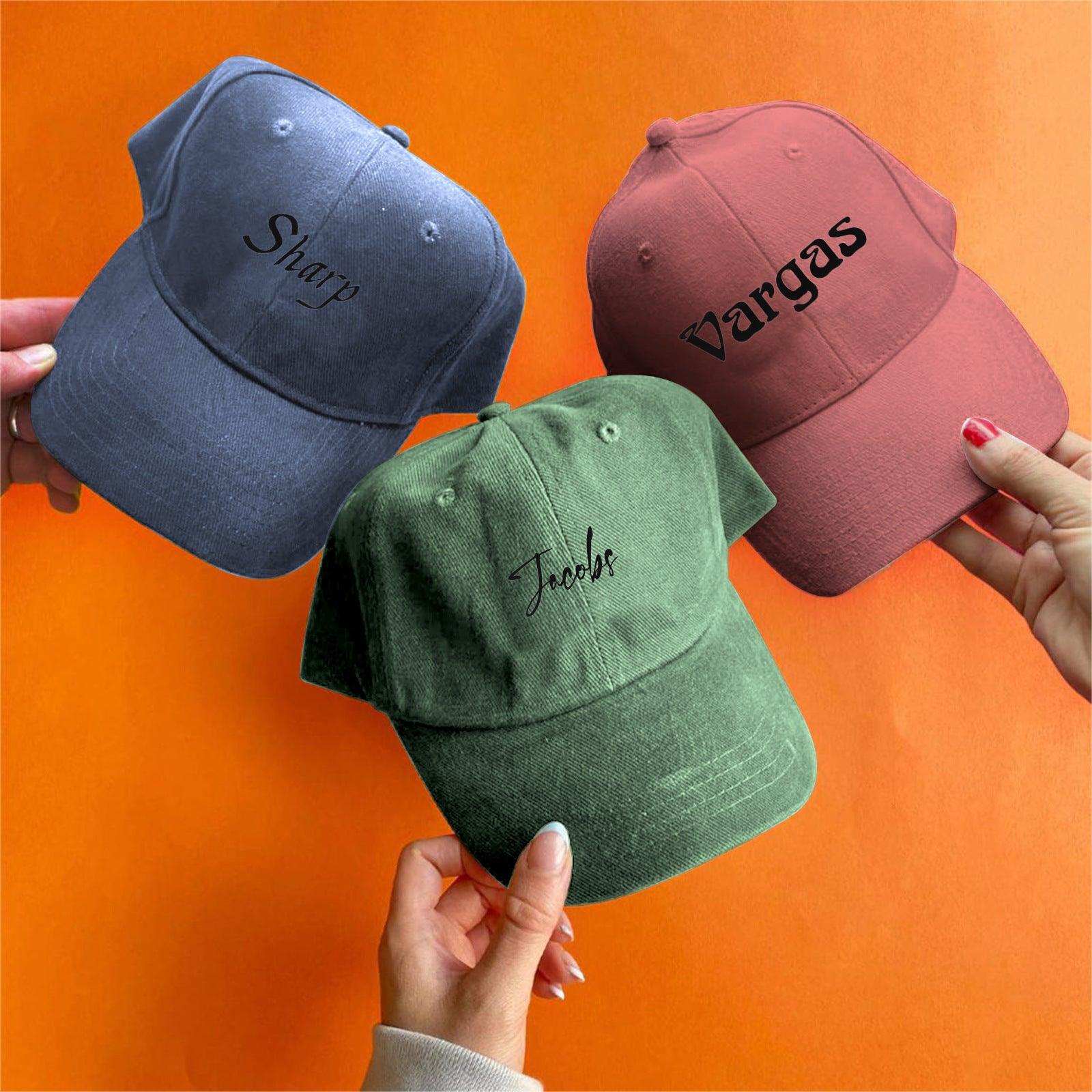 Personalized custom baseball cap visor 822453249858 - COCOMELODY