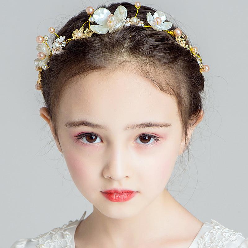 Wedding Hair Accessories for Kids, Flower Girl Hair Accessory, Princess Headpiece Flower Girl Headpiece Accessories for Birthday Party 636703894365 - COCOMELODY
