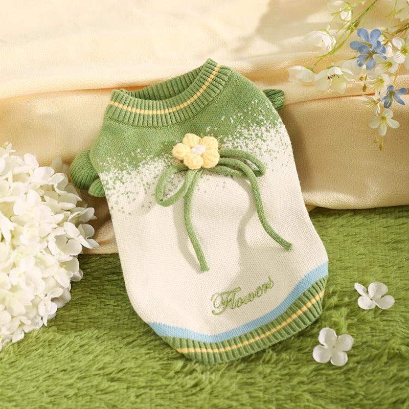 Autumn and winter cute sweater warm pet supplies 847115829591 - COCOMELODY