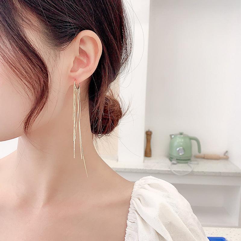 Long tassel earrings 718905541060