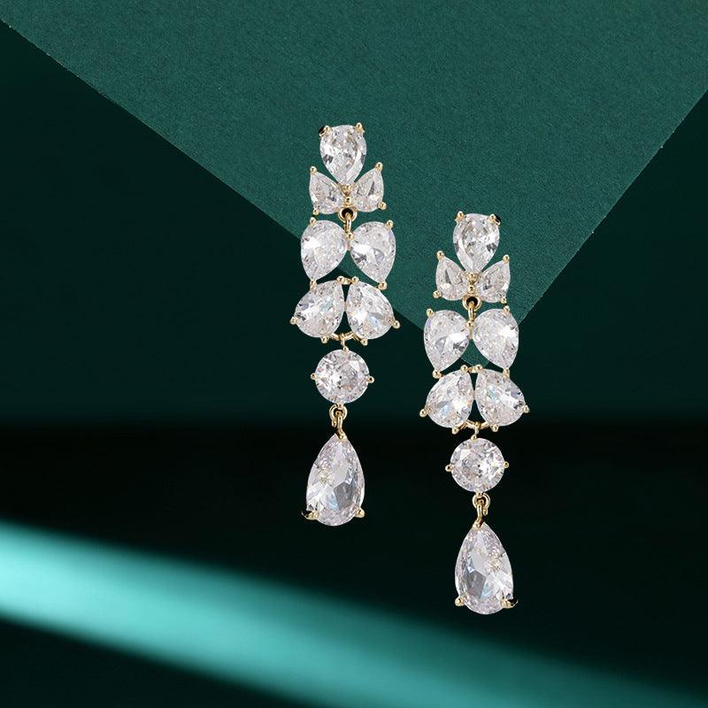 Drop long luxury earrings  837068445089