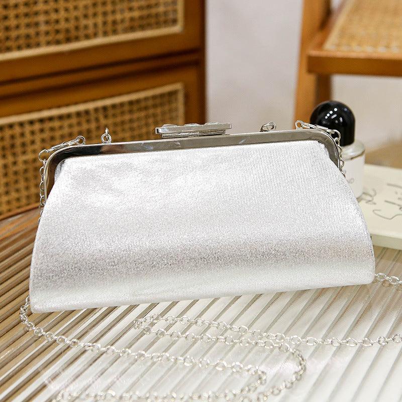Rhinestone fringe evening bag 788222596906 - COCOMELODY