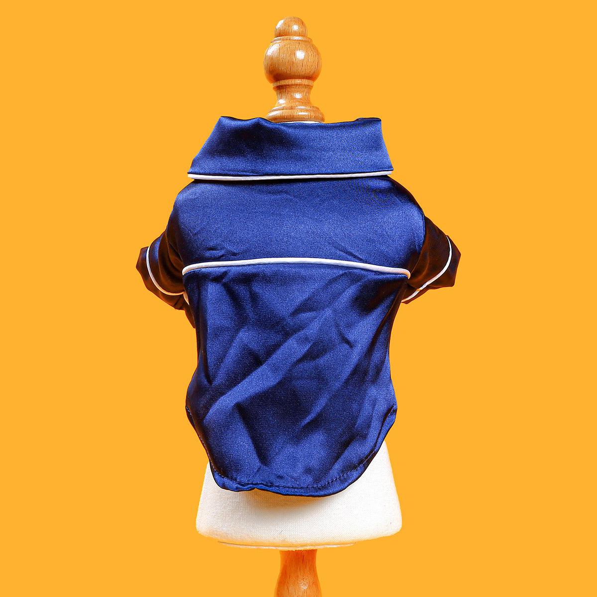 Pet dog and cat silk pajamas 576447198165 - COCOMELODY