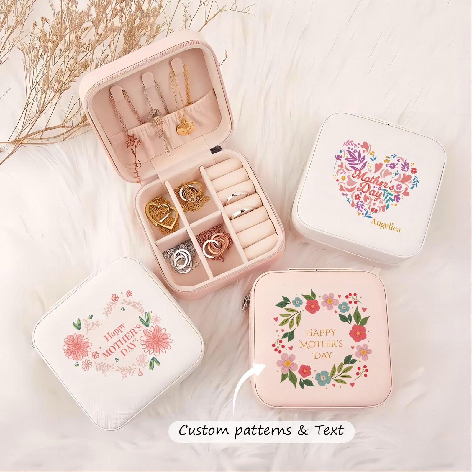 Mini jewelry box Earrings ring storage box 781158977047 - COCOMELODY