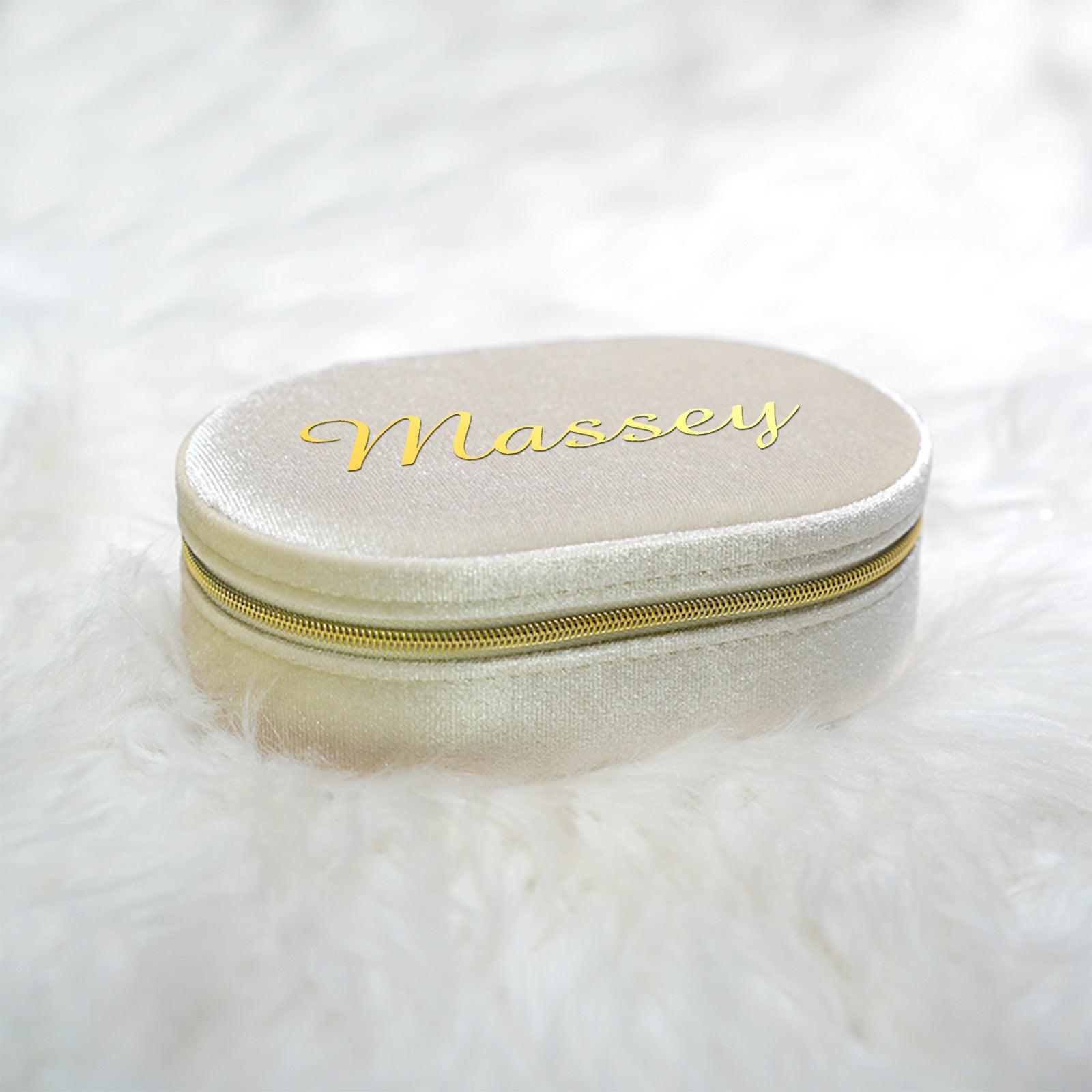 ersonalized bridesmaid gift Velvet jewelry box 807960484031 - COCOMELODY