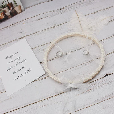 Wooden pearl ring holder 617445923079 - COCOMELODY