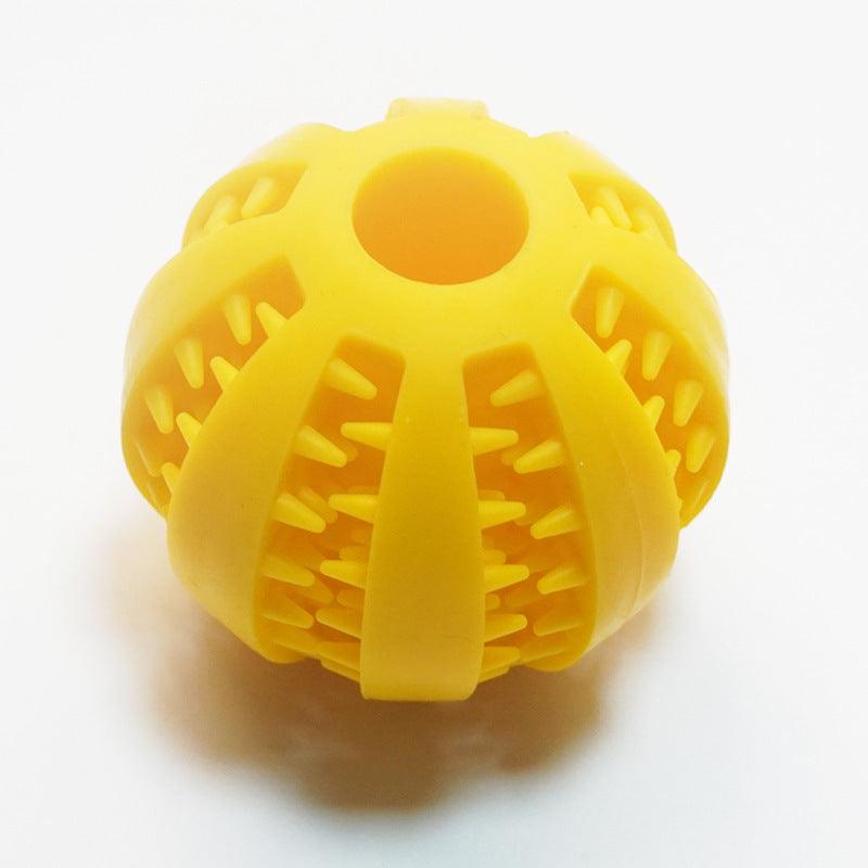 Pet leaky ball toy teething resistance training pet supplies 742778970075 - COCOMELODY