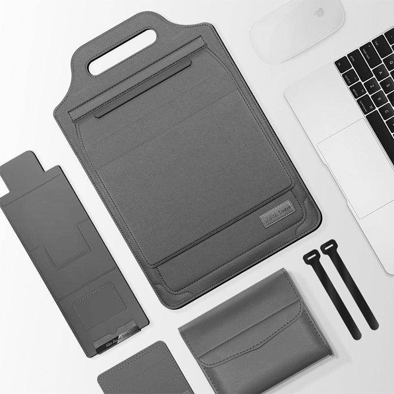 Laptop interior case Business computer case Mobile phone stand removable 673706775510 - COCOMELODY