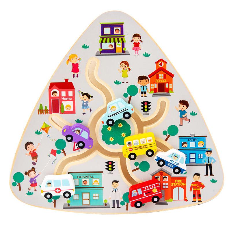 Early education walk maze puzzle parent-child interactive game toys 721629245898 - COCOMELODY