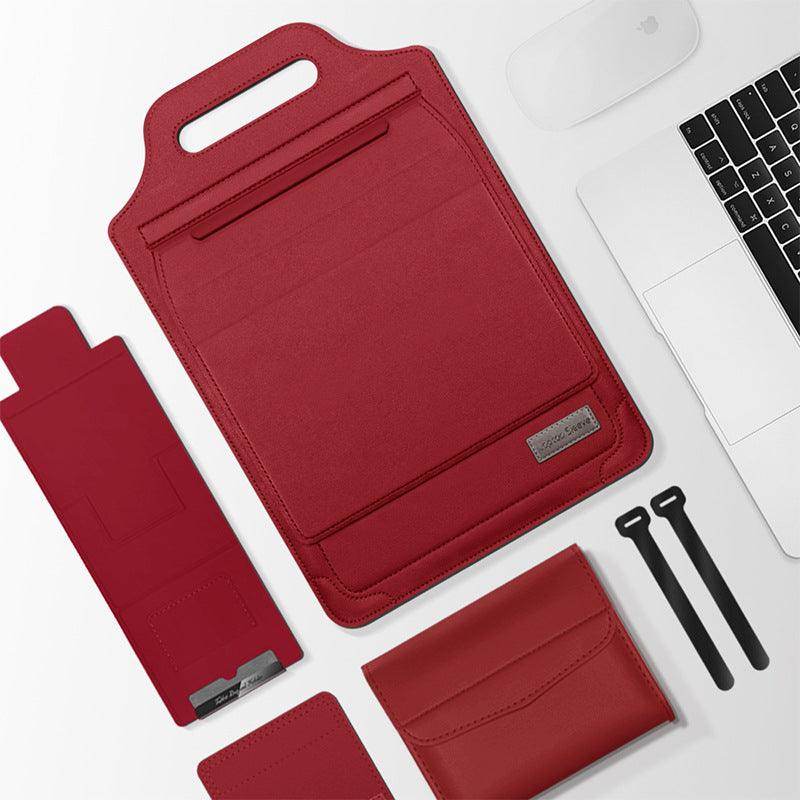 Laptop interior case Business computer case Mobile phone stand removable 673706775510 - COCOMELODY