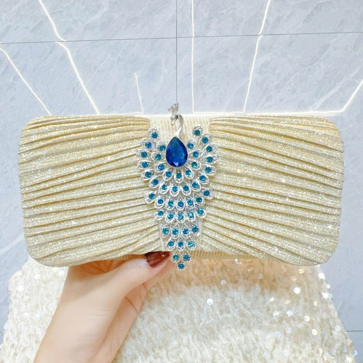 One-shoulder diagonal mini bag Women's dress bag Dinner bag 810660945468 - COCOMELODY
