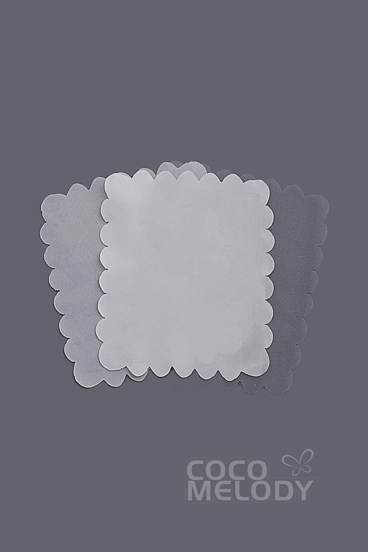 Bridal Gown LD4432 Fabric Swatch SWWD18013 - COCOMELODY