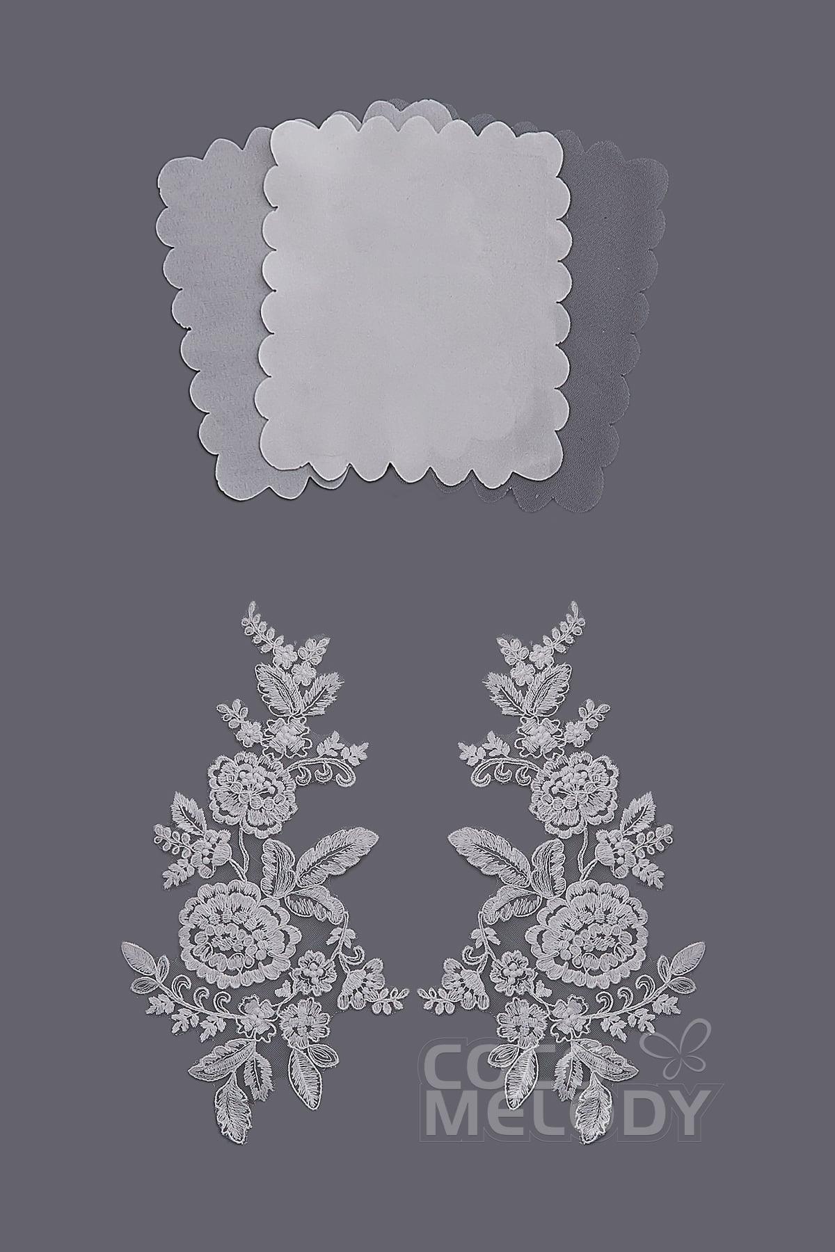 Bridal Gown LD4432 Fabric Swatch SWWD18013 - COCOMELODY
