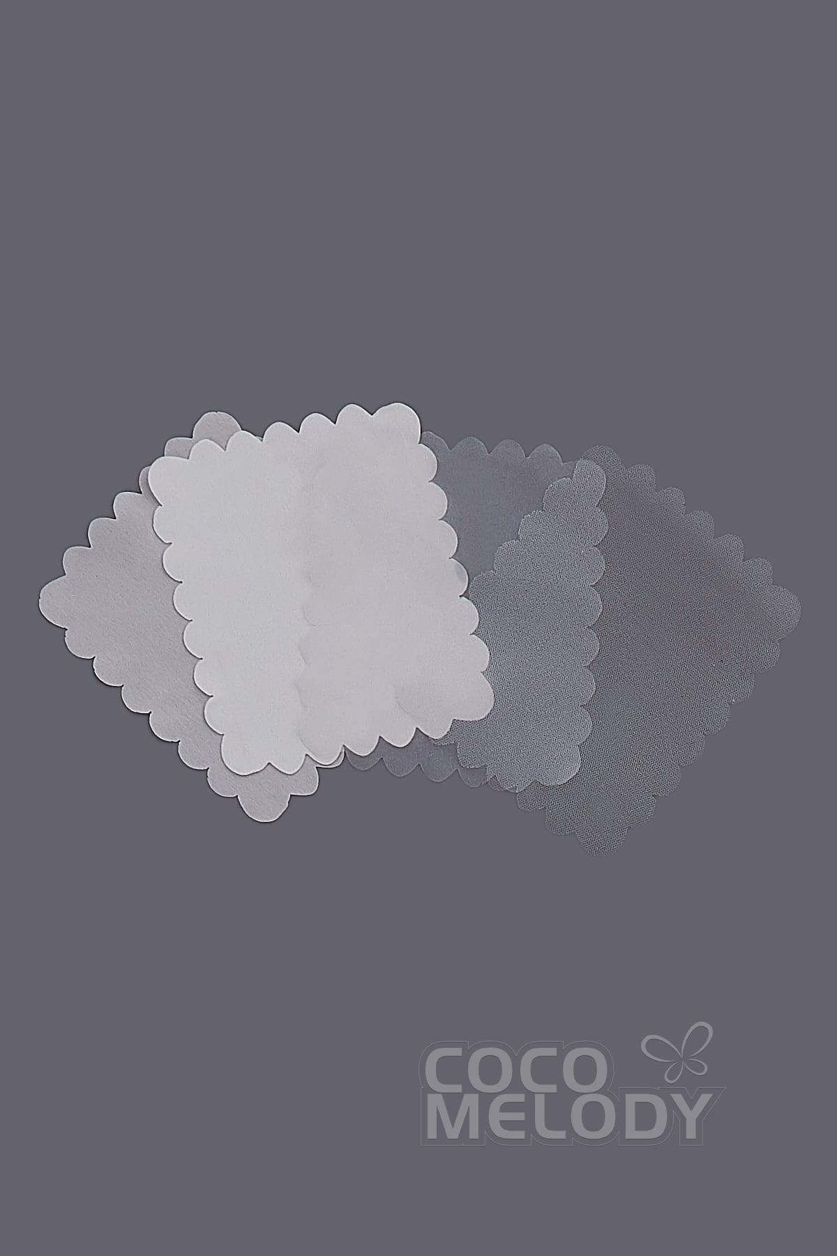 Bridal Gown LD3905 Fabric Swatch SWWD18008 - COCOMELODY