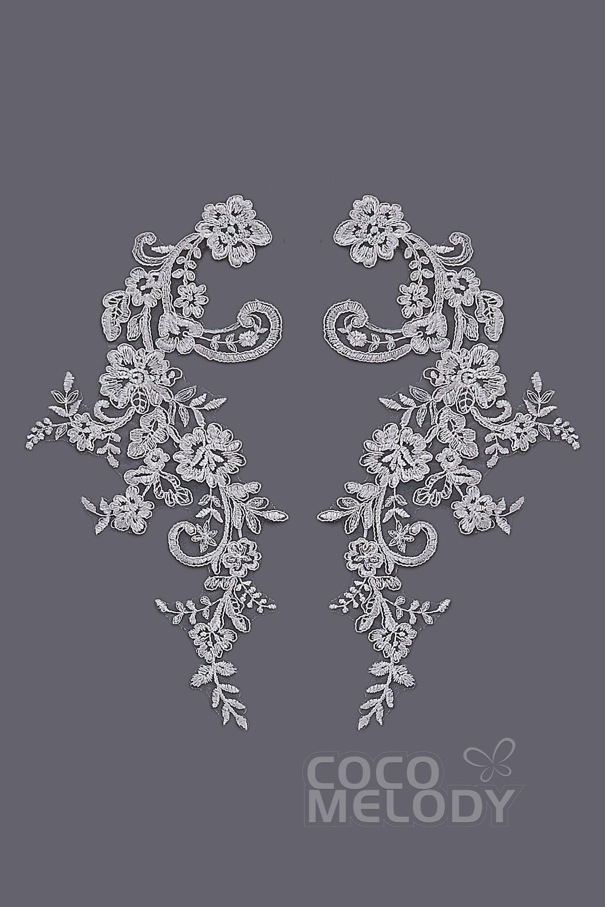 Bridal Gown LWXT16001 Fabric Swatch SWWD18009 - COCOMELODY