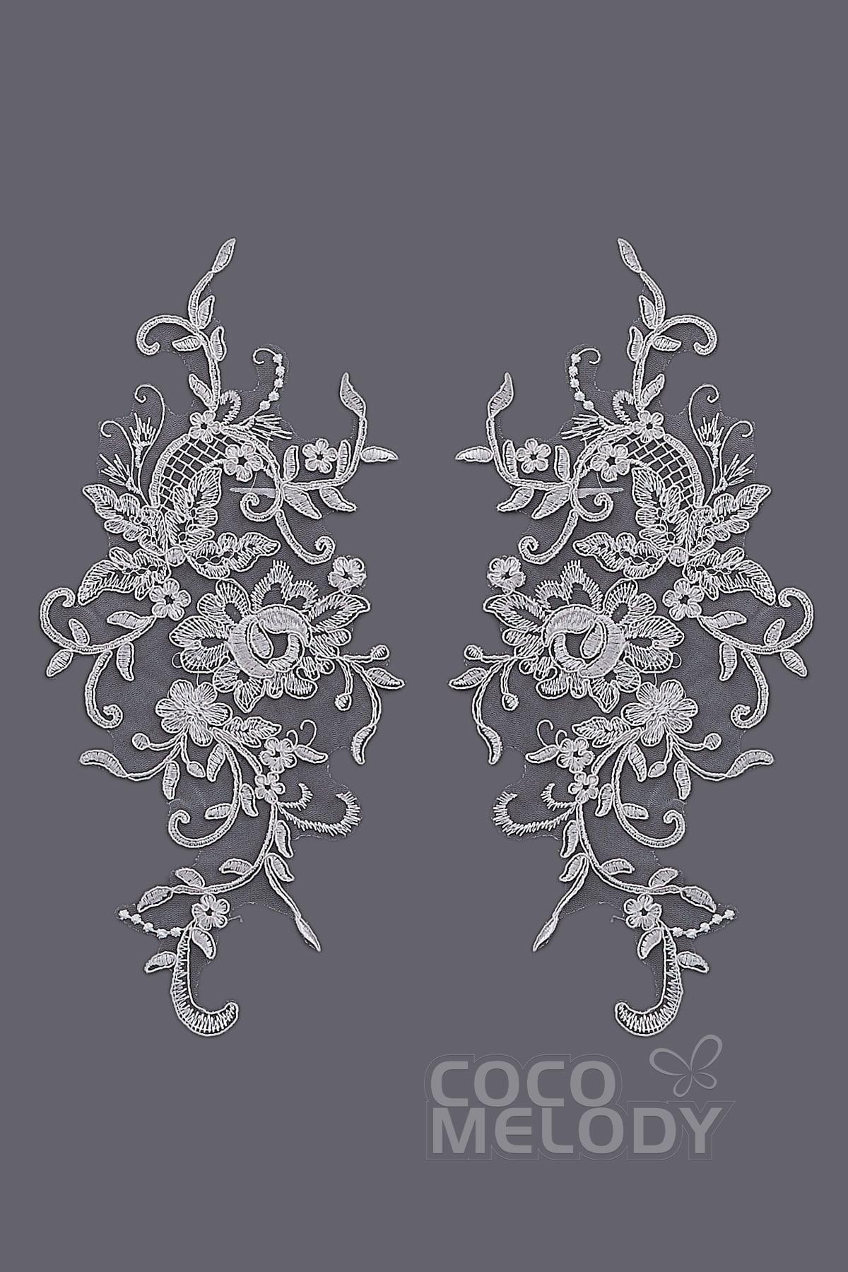 Bridal Gown LWXT16001 Fabric Swatch SWWD18009 - COCOMELODY