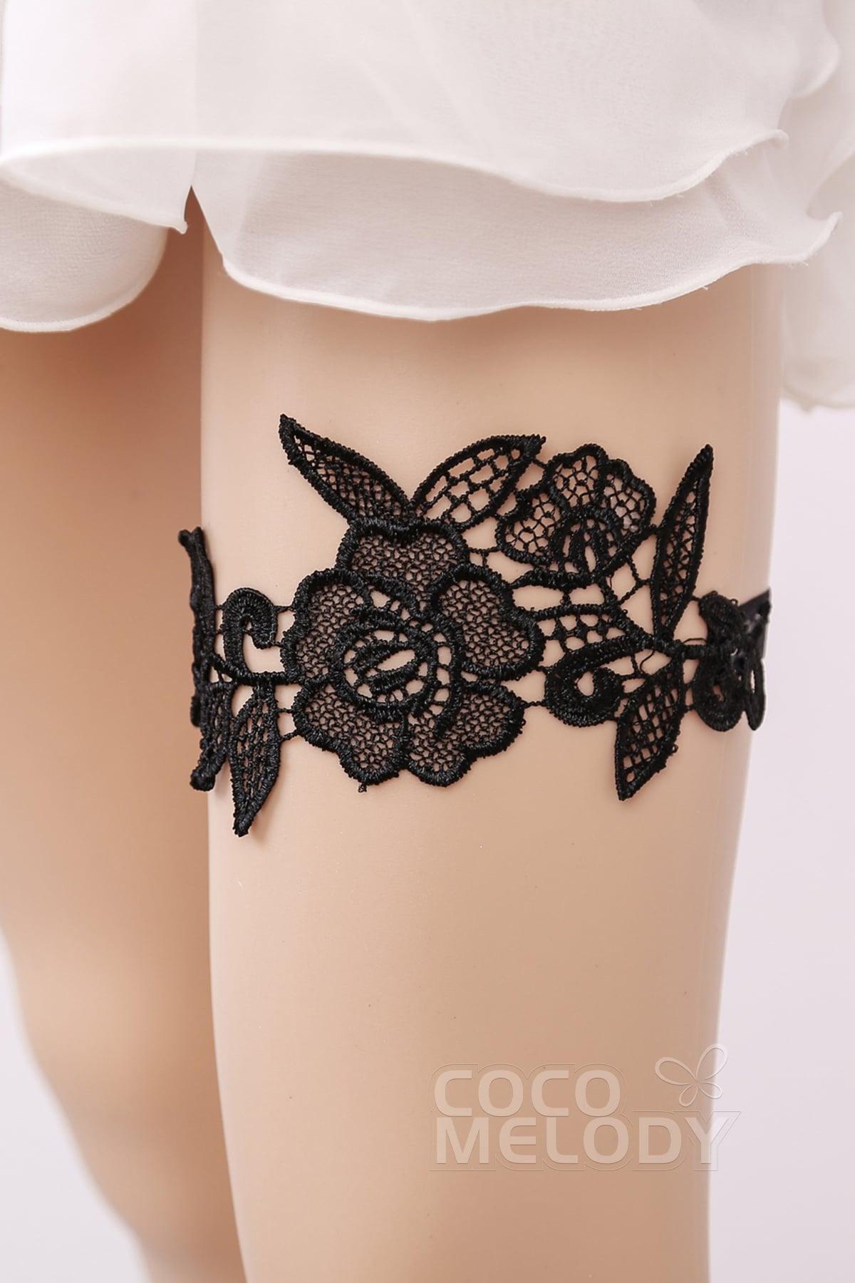 Lace Wedding Garter WD17014